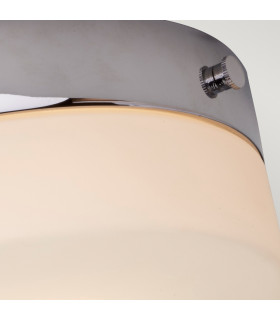 Tamar 1 Light Medium Flush Light - Polished Chrome-2