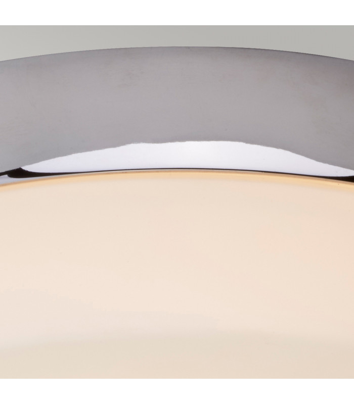 Tamar 1 Light Medium Flush Light - Polished Chrome-4