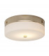 Tamar 1 Light Medium Flush Light - Polished Gold-1