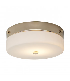 Tamar 1 Light Medium Flush Light - Polished Gold-1