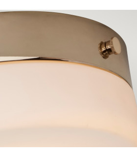 Tamar 1 Light Medium Flush Light - Polished Gold-2