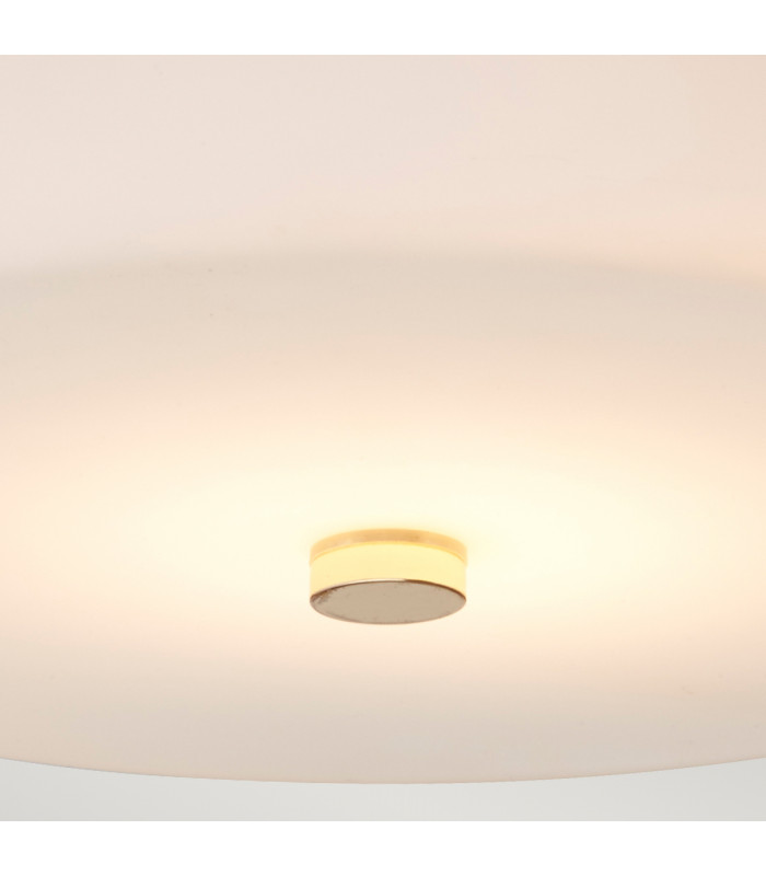Tamar 1 Light Medium Flush Light - Polished Gold-3