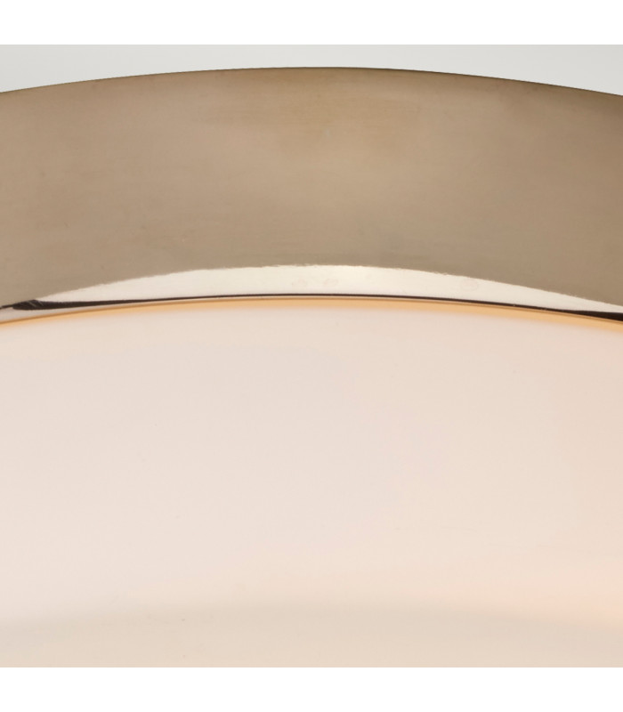 Tamar 1 Light Medium Flush Light - Polished Gold-4