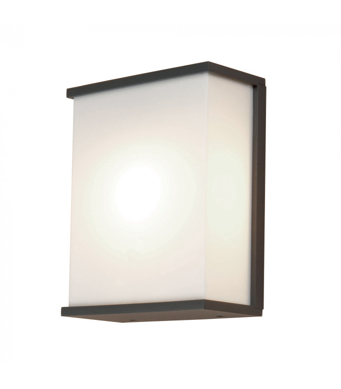 Torsten 2 Light Large Wall Light - Dark Grey Finish E27-1