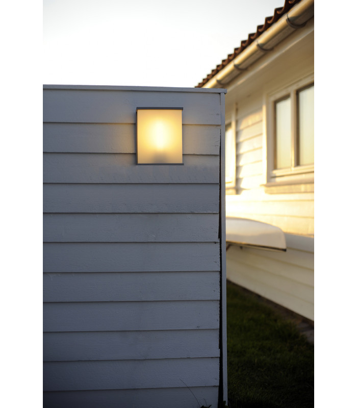 Torsten 2 Light Large Wall Light - Dark Grey Finish E27-4