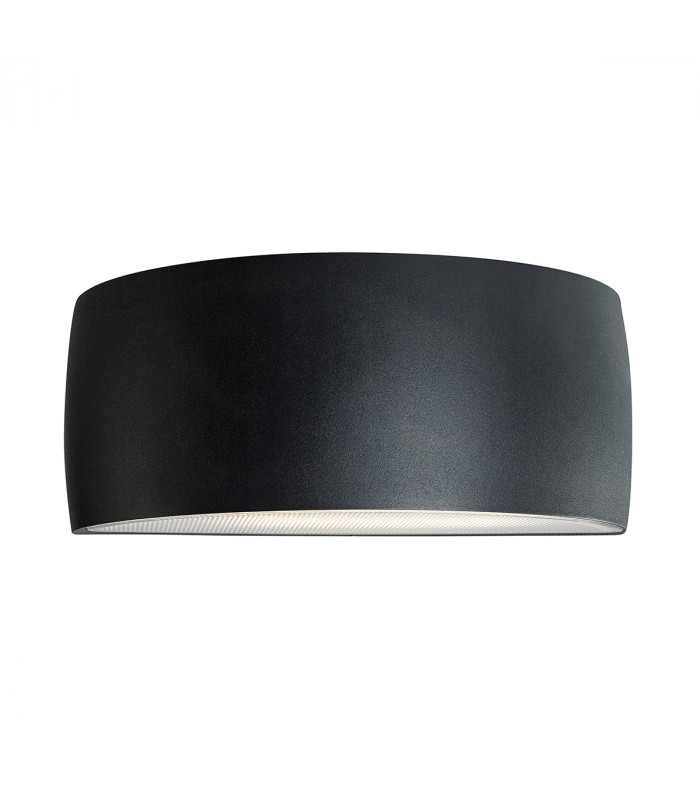 Vasa 1 Light Outdoor Up Down Wall Light Graphite IP65 E27-1