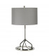 Vicenza Table Lamp - White Polished Nickel E27-1