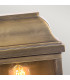 Victoria 1 Light Outdoor Wall Lantern Light Solid Brass IP44 E27-2