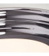 Welland LED 3 Light Semi-Flush - Graphite-3