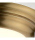 Welland 1 Light Mini LED Flush Light - Aged Brass-2