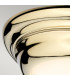 Welland 1 Light Mini LED Flush Light - Polished Brass-3