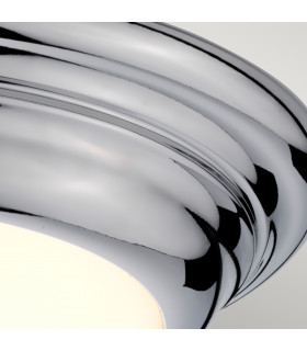 Welland 1 Light Mini LED Flush Light - Polished Chrome-2