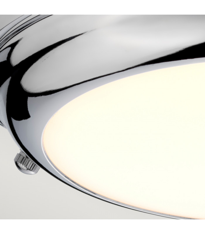 Welland 1 Light Mini LED Flush Light - Polished Chrome-3