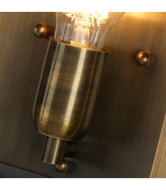 Westminster 1 Light Outdoor Wall Lantern Light Solid Brass IP44 E27-3