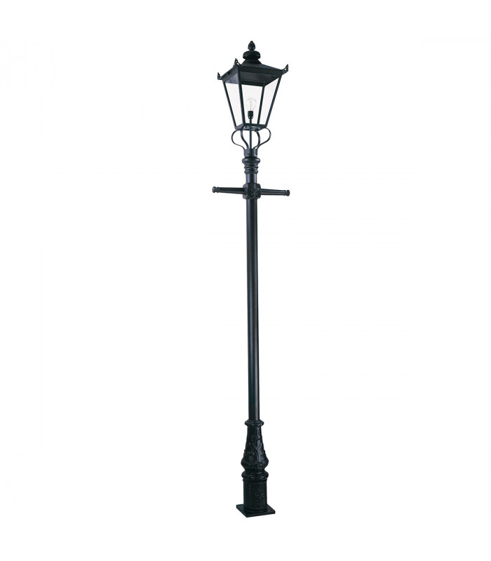 Wilmslow 1 Light Outdoor Lamp Post Black E27-1