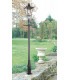 Wilmslow 1 Light Outdoor Lamp Post Black E27-2