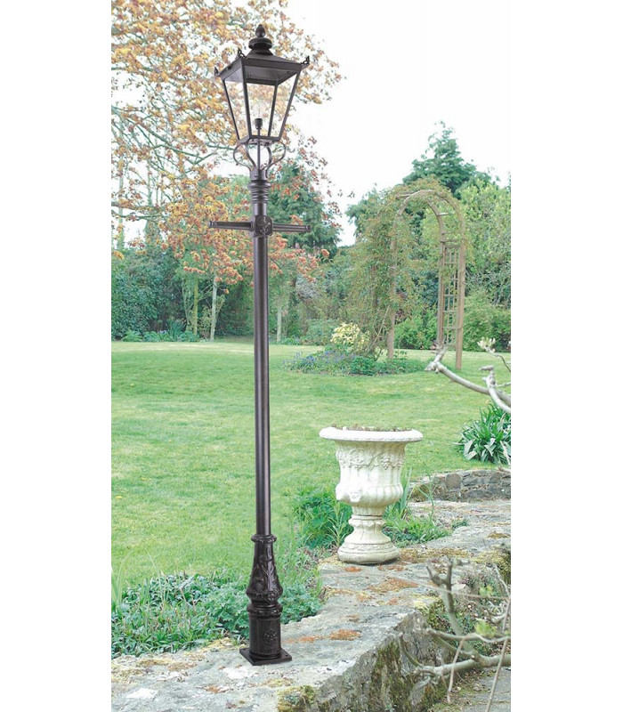 Wilmslow 1 Light Outdoor Lamp Post Black E27-2