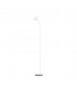 Tyson Task Floor Lamp White Structure Switch On Shade 1x GU10-1
