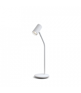 Tyson Desk Task Lamp White Structure Switch On Shade 1x GU10-1