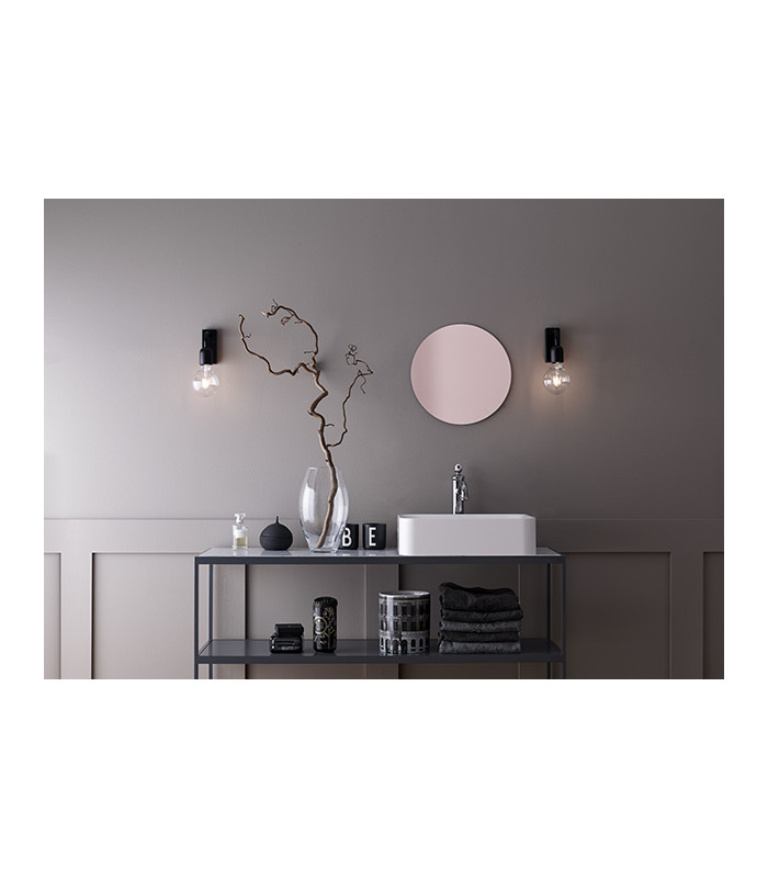 Regal Wall Lamp Flat Black 1x E27 IP44-2