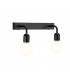 Regal Wall Lamp Flat Black 2x E27 IP44-1