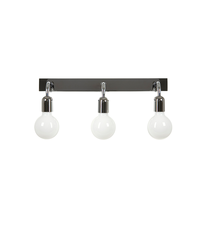 Regal Wall Lamp Chrome 3x E27 IP44