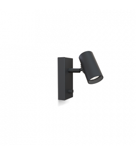 Tyson Reading Light Black Structure Switch On Wall Title 1x GU10-1