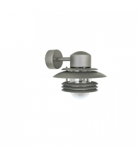 Mira Outdoor Wall Lantern Graphite Structure 1x E27