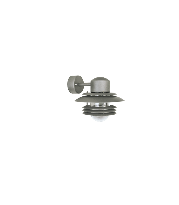Mira Outdoor Wall Lantern Graphite Structure 1x E27