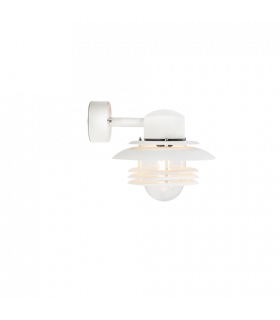 Mira Outdoor Wall Lantern White Structure 1x E27