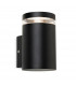 Pedro Single Wall Black IP44
