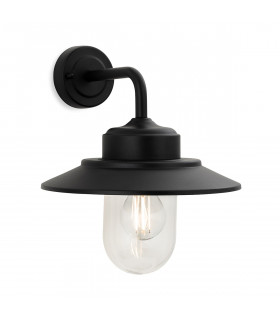 Naples Wall Light Black IP44
