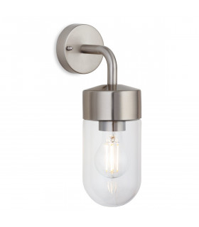 Brisbane Wall Light Stainless Steel IP44