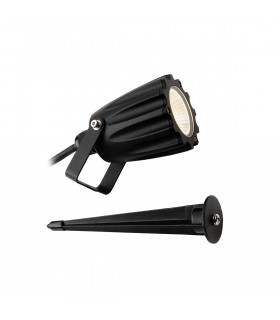 Marley LED Wall & Spike Spot Black IP65-2