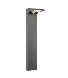 Cyrus LED Solar Post with PIR Graphite IP54-1