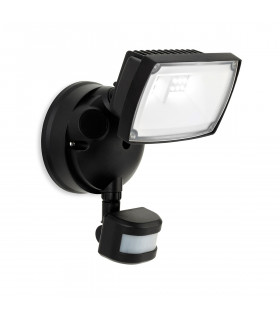 Reflex LED Security Single Wall with PIR  Black IP54-1