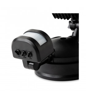 Reflex LED Security Single Wall with PIR  Black IP54-2