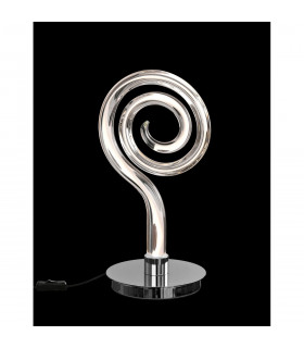 Adaggio Iris Crystal Table Lamp 10W LED 3000K 800lm Polished Chrome/Clear Made In Spain 3yrs Warranty-2