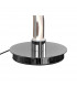 Adaggio Iris Crystal Table Lamp 10W LED 3000K 800lm Polished Chrome/Clear Made In Spain 3yrs Warranty-4