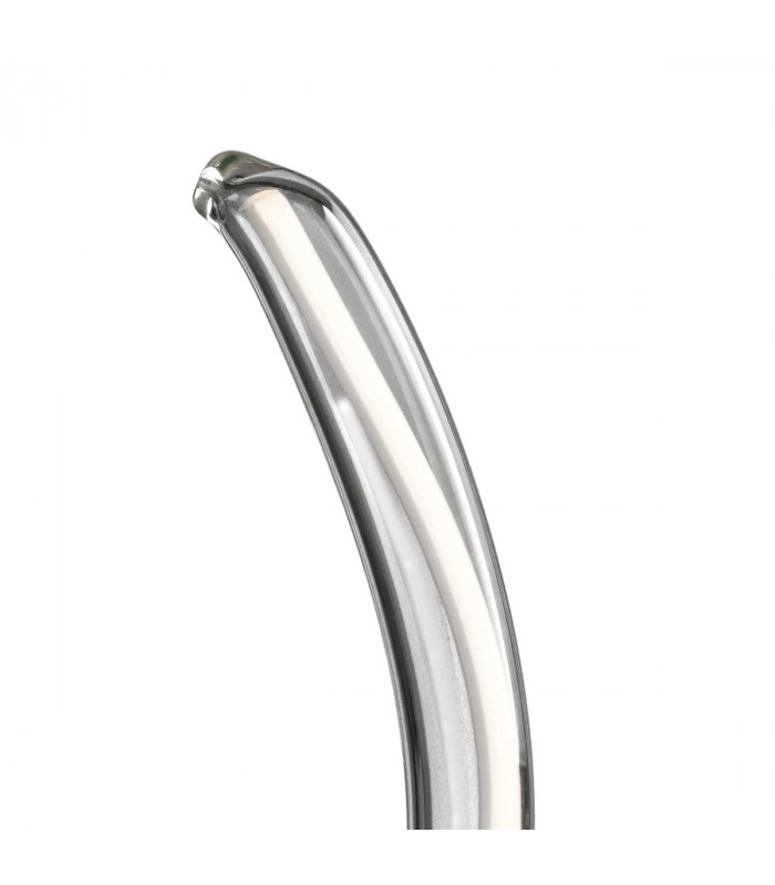 Adaggio Iris Crystal Table Lamp 8W LED 3000K 640lm Polished Chrome/Clear Made In Spain 3yrs Warranty-3