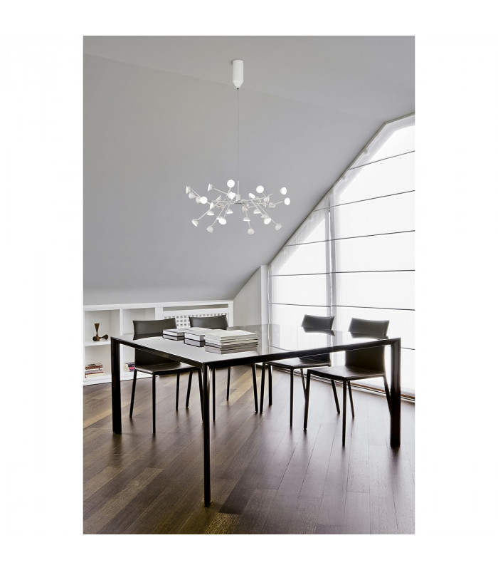 Adn 2 Light Wall Lamp 6W LED 3000K 500lm Black 3yrs Warranty-3