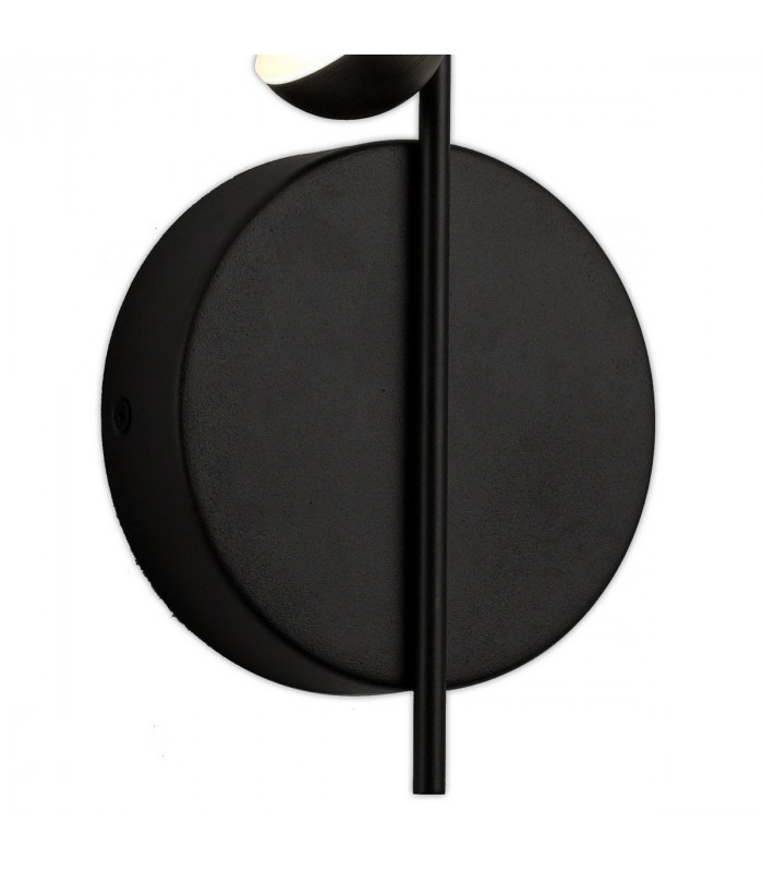 Adn 8 Light Wall Lamp 24W LED 3000K 1600lm Black 3yrs Warranty-3