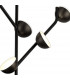 Adn 8 Light Wall Lamp 24W LED 3000K 1600lm Black 3yrs Warranty-4