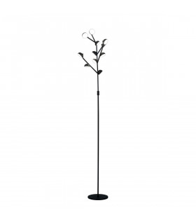 Adn 10 Light Floor Lamp 158cm 30W LED 3000K 2050lm Black 3yrs Warranty-1