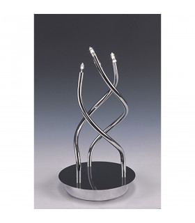 Aire Table Lamp 3 Light G4 Polished Chrome NOT LED/CFL Compatible-2