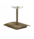 Akira Table Lamp 2 Light E27 Antique Brass With Black Shade-4