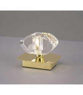 Alfa Small Table Lamp 1 Light G9 Polished Brass-2