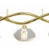 Alfa Linear Pendant 5 Light G9 Polished Brass-6