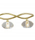 Alfa Linear Pendant 5 Light G9 Polished Brass-7
