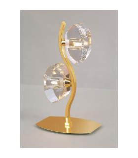 Alfa Table Lamp 2 Light G9 French Gold-2